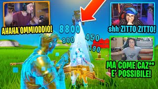 TROLLO TUBERANZA con IL 'GLITCH DELLA VITA INFINITA' su FORTNITE (TROLL EPICO) w/@teknoyd.