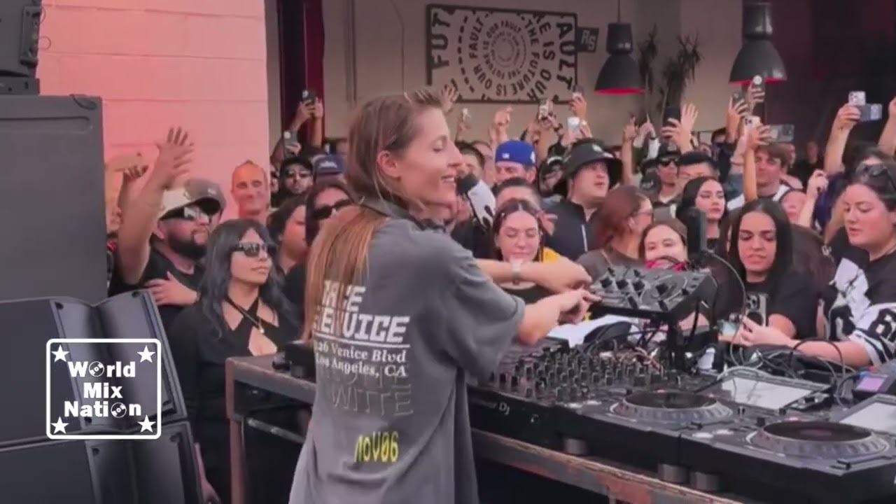 Charlotte de Witte @ Block Party Los Angeles 2025 🔥 Techno Queen Rules LA 