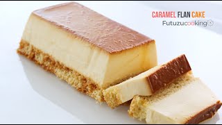 How to make Carame l Flan Cake | Cream Cheese Custard Pudding Cake | Futuzu cooking