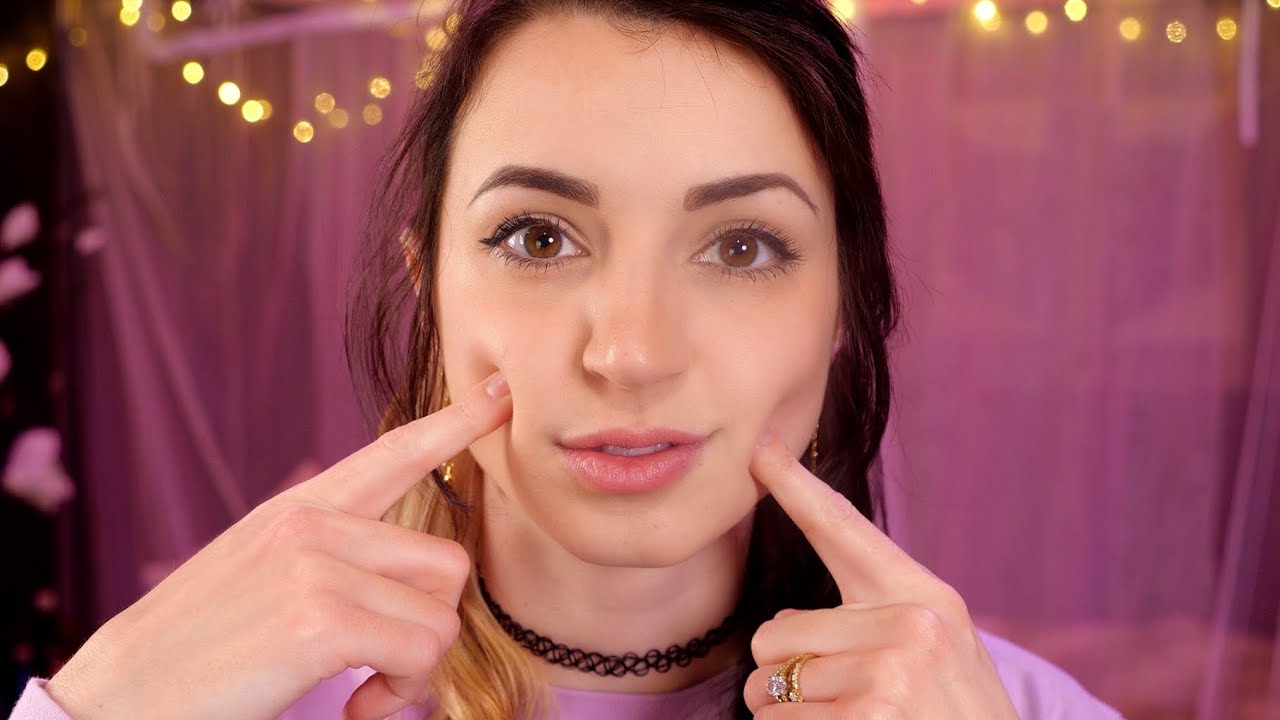 ⁣ASMR | My Face is Plastic, Your Face is Glass…! & More Face Textures on You & Me