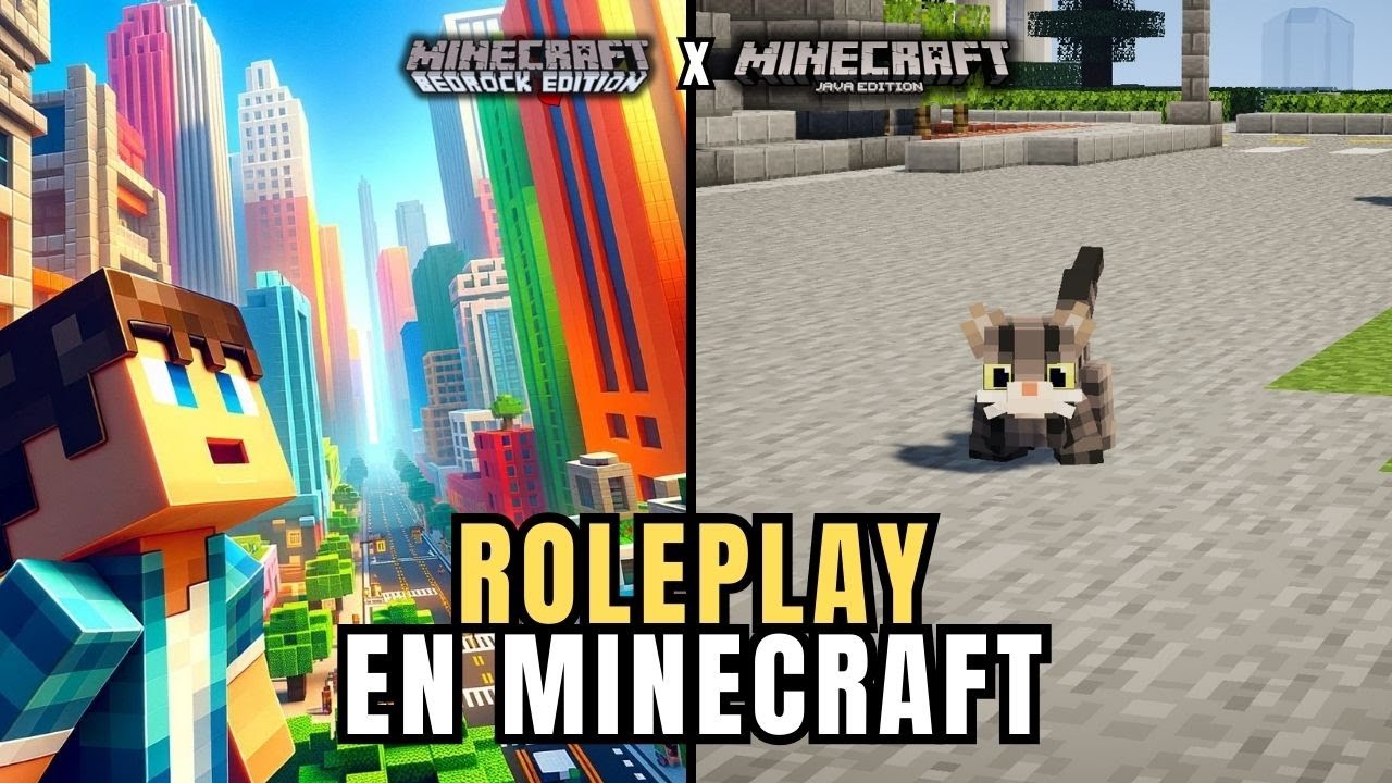 el ROLEPLAY llega a MINECRAFT para todos - YouTube