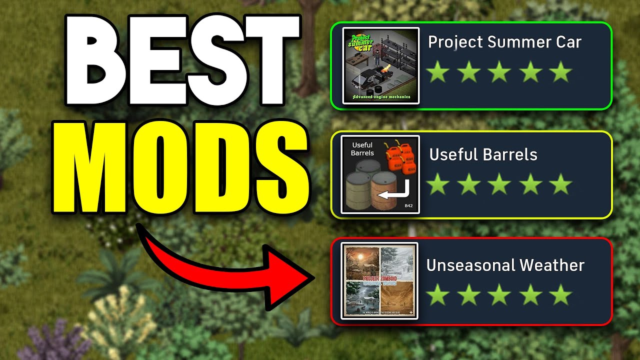 30 BEST Mods For Project Zomboid Build 42