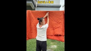 It's too embarrassing to show the quilt.