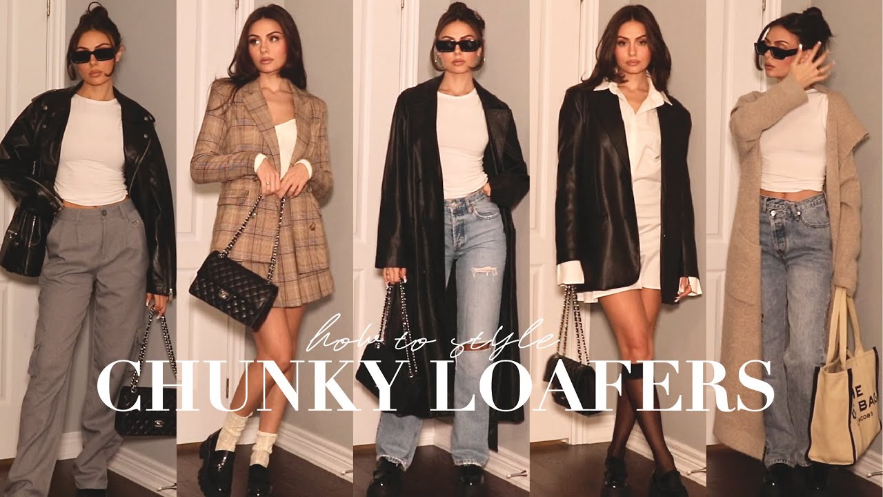 HOW TO STYLE CHUNKY LOAFERS  10 OUTFIT IDEAS FOR FALL 