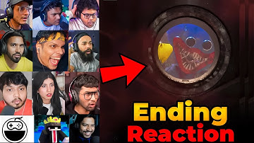 Indian Gamers React to Huggy Wuggy In The ENDING of Poppy Playtime CHAPTER 4 🥲 (Part 1 + part 2)