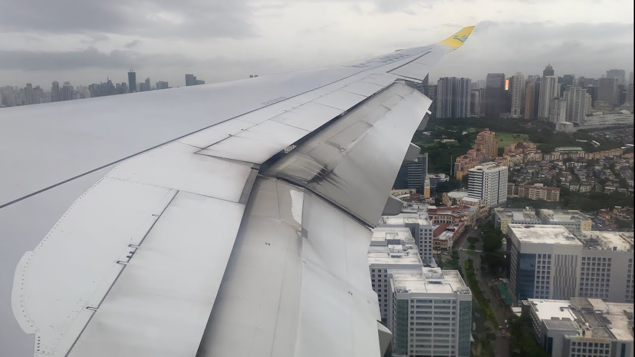 Cebu Pacific Air 5J311 Landing Manila