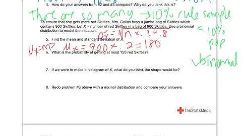 6.3 binomials 10 and large counts