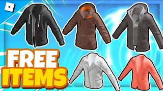 Free Items How To Get The 5 More Free Itemscoat,Jacket,Hoodie And More Roblox