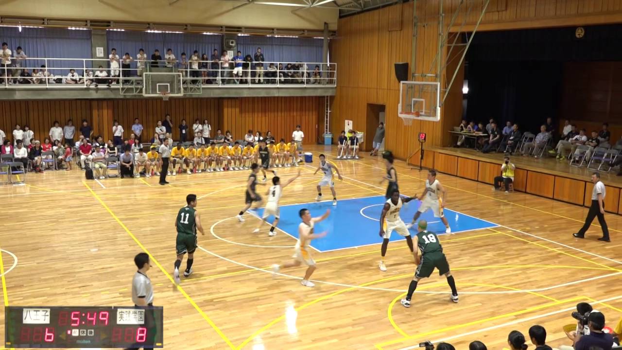 八王子vs実践学園 Q1 高校バスケ 16 東京都インターハイ予選決勝リーグ3日目 Youtube