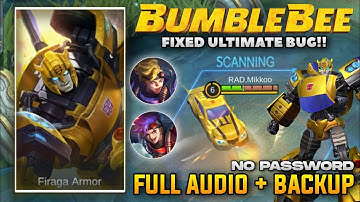 ▶️ XBORG X BUMBLEBEE SKIN SCRIPT | FIXED ULTIMATE | XBORG NORMAL SKIN TO BUMBLEBEE SKIN SCRIPT