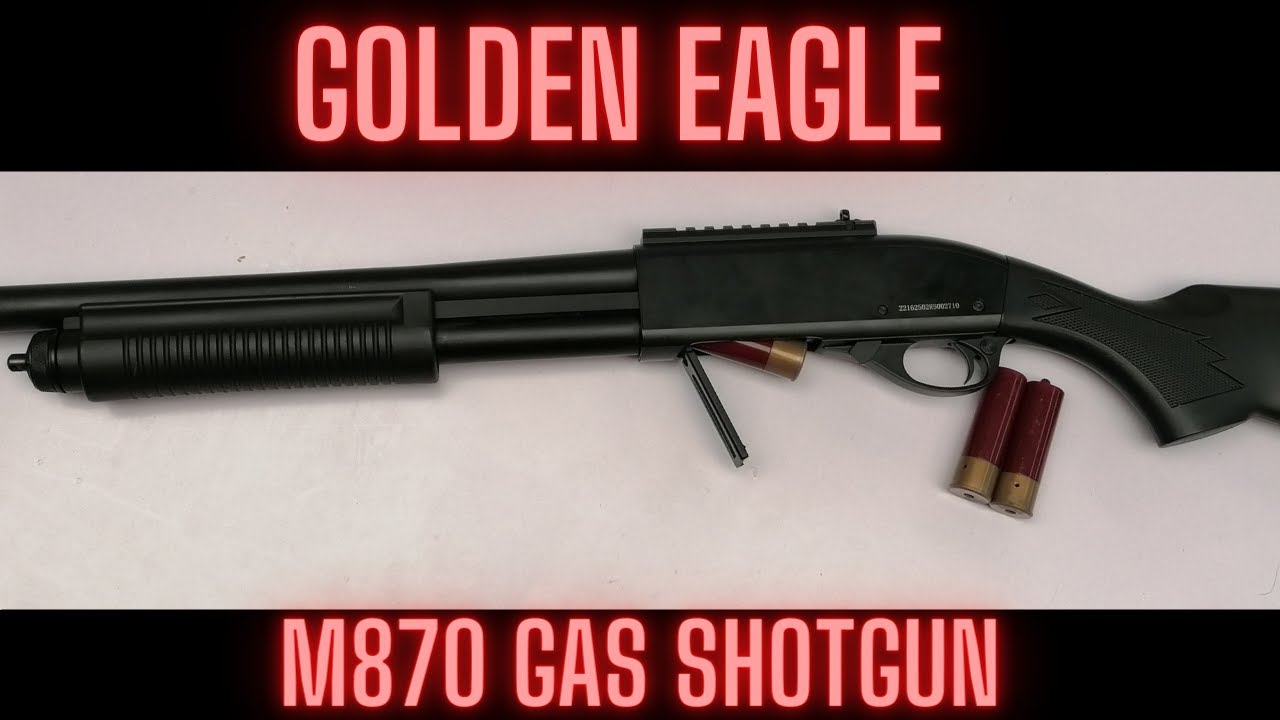 Golden Eagle Réplique Golden Eagle Fusil à Pompe M870 Gaz (M8876
