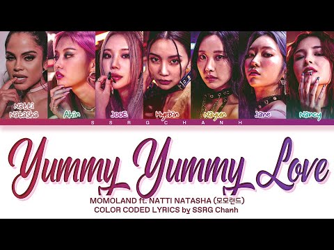 Momoland X Natti Natasha 'Yummy Yummy Love' Lyrics