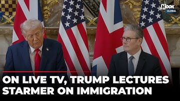 Reporter Stuns Starmer With Immigration Question, Then Comes Trump Lecture To UK PM On Live TV