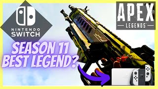 Apex Legends Nintendo Switch Season 11 Gameplay - Ranked