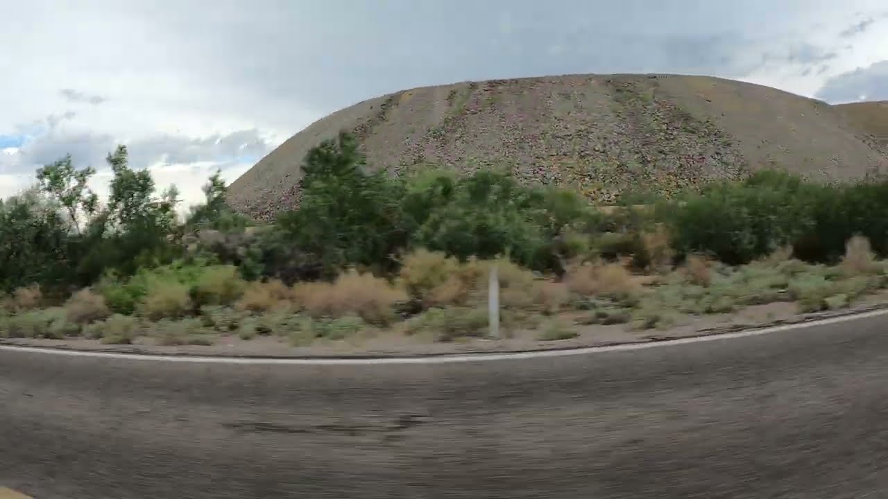 AZ-85 drive north into Ajo, Arizona, 7 September 2022, GX052347
