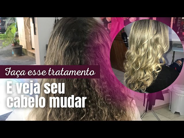 Tratamento profissional para o seu cabelo