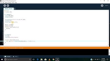 MATRIX Animation using processing