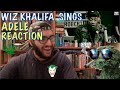 WIZ KHALIFA SINGS ADELE - HELLO WITH A TWIST REACTION