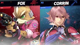 Jade (Fox) vs Jericho (Corrin, Dark Pit) - Grand Final - Local of Lafayette #93