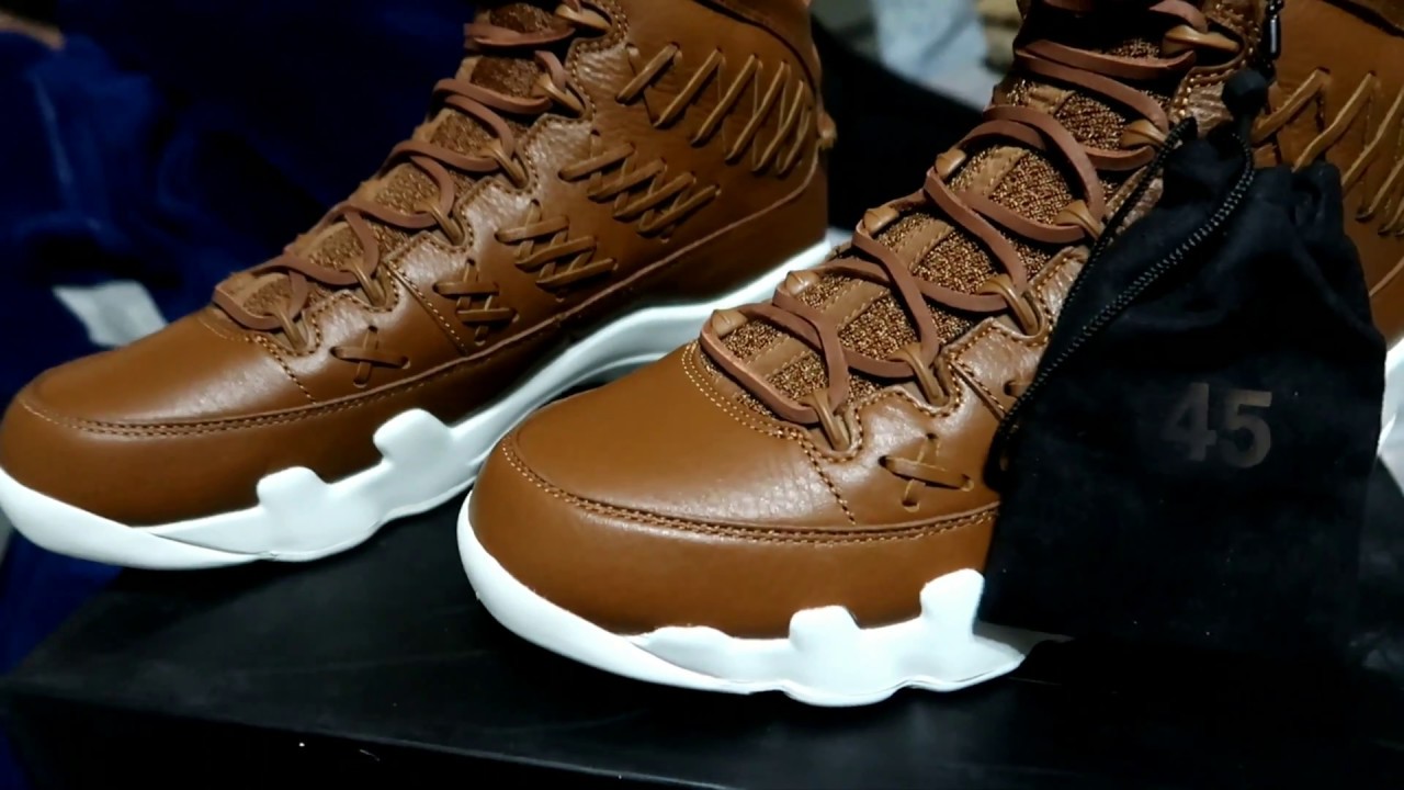 Sneaker Shopping on Astros Day! CHAMPS!! | On Feet: Air Jordan 9 Pinnacle Brown Baseball Glove