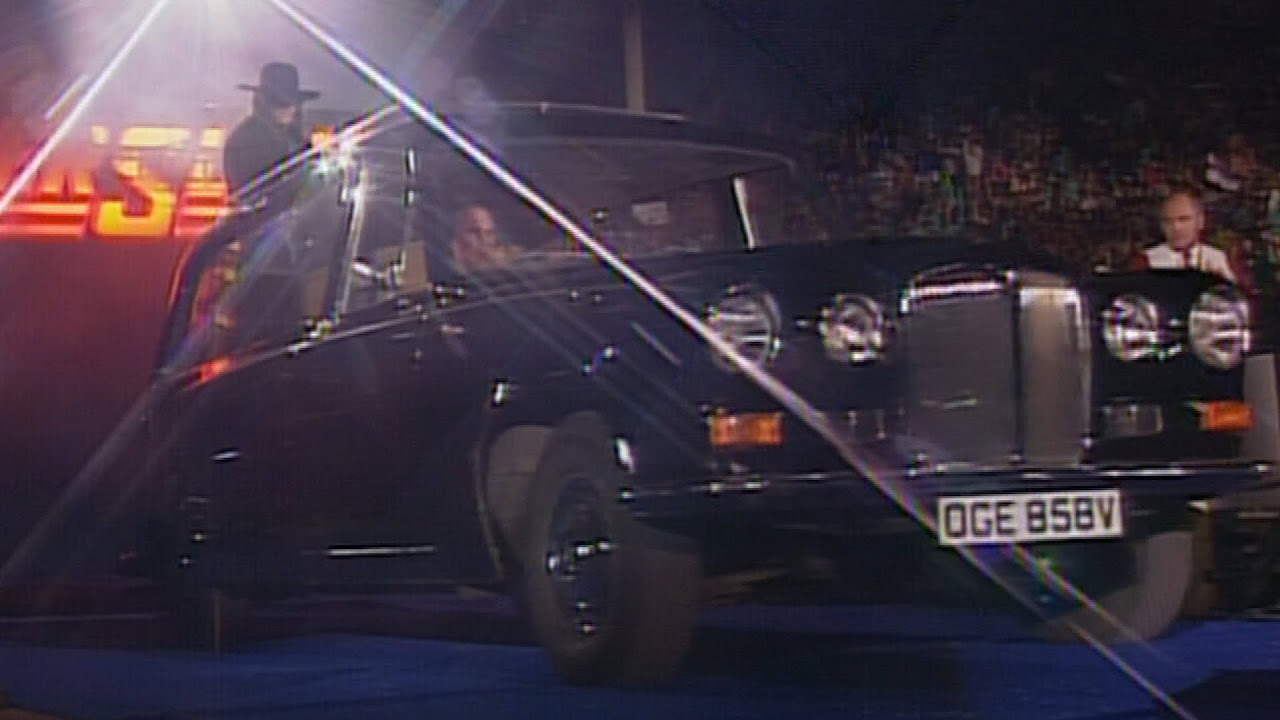The Undertakers entrance SummerSlam 1992 on WWE Network