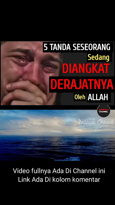 Klip - 5 Tanda Allah Sedang Menaikkan Derajat Hambanya !! # Short