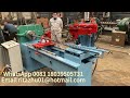 Lathe spiral blade making machine from Rita