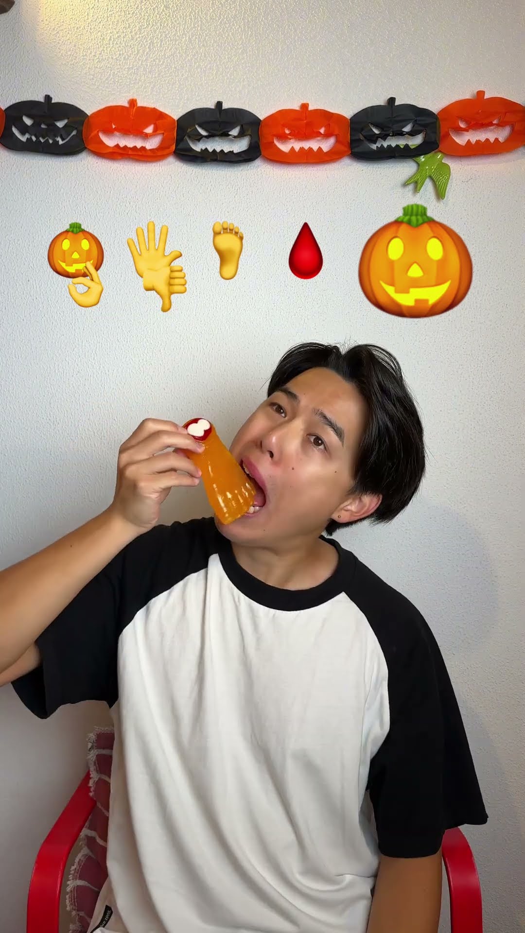 Food Emoji (Halloween Challenge!) #shorts