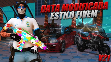 SAIU! MINHA DATA MODIFICADA ESTILO FIVEM V21 (Sem Bug de Render) P/ SAMP LAUNCHER, APK