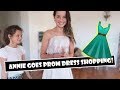 Annie Goes Prom Dress Shopping 👗 (WK 383.3) | Bratayley