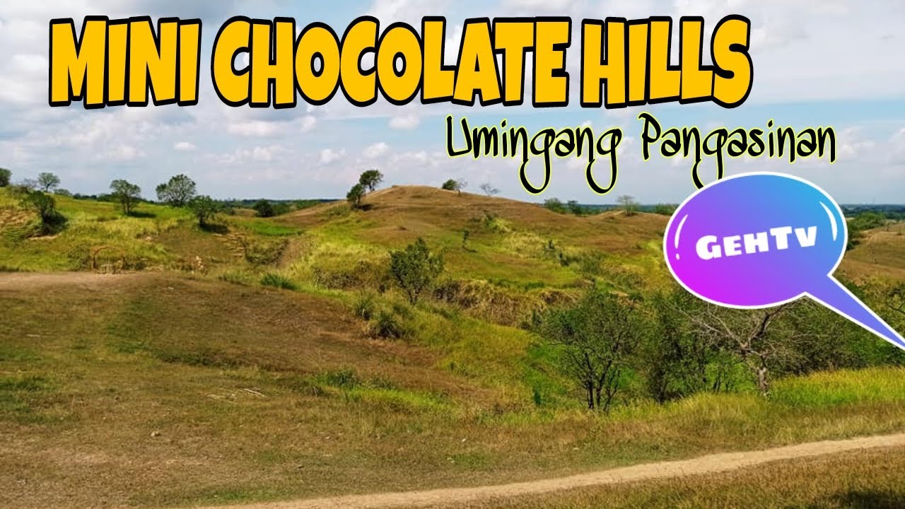 MINI CHOCOLATE HILLS UMINGAN PANGASINAN QUICK ESCAPADE GehTV