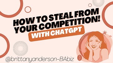 How to Use ChatGPT for Competitive Analysis: Stay Ahead in Your Industry