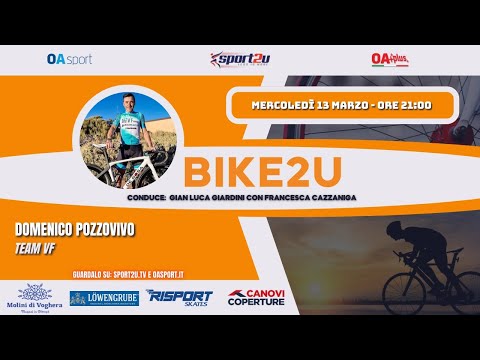 Domenico Pozzovivo (Team VF) a Bike2u Speciale "Il Personaggio del Mese": un nuovo ingaggio!