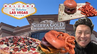 Eating at Sierra Gold - A Nevada Style Tavern