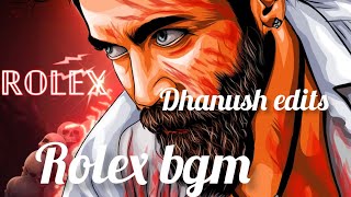 Rolex bgm watch Dhanush edits Resimi
