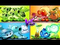 Plants Vs Zombies 2 Teams Peas vs Ice vs Fire vs Electric PvZ 2 Challenge