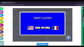 Playing Puppet Hockey on Math playground on computer
