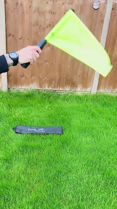RefScorer FLAGS - Football Soccer Assistant Referee Flags - Using the Flags in Action