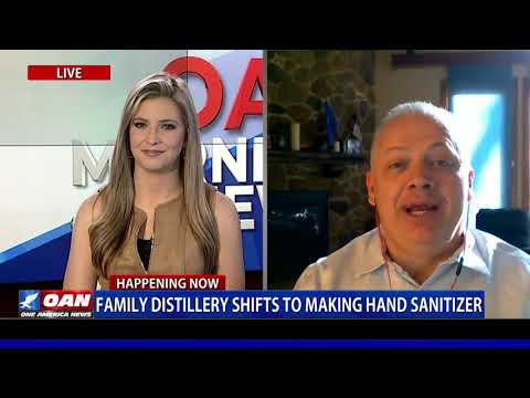 Family distillery shifts to making hand sanitizer