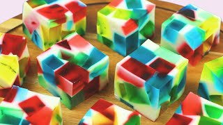 How To Make Delicious Broken Glass Cube Jello Treats Fun Easy Diy Desserts To Try At Home