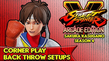 Sakura Corner play: Back Throw setups