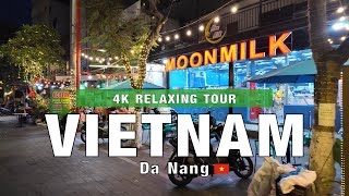 Da Nang, Vietnam | City Walk Walking Tour | Beach to Westerner Expat Area | 4K 60fps