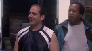 The Office - Office team vs Warehouse team funny Basketball scene.