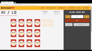 Bitcoin Gambling  - Bitcoin Rush Hi-Lo screenshot 5