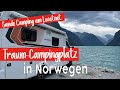 Traum Campingplatz in Norwegen | Camping Sande | Lovatnet | Nordfjord | Camping in Fjordnorwegen