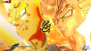 Dbz Kakarot Vs Db Xenoverse 2 Majin Vegeta Sacrifices Final Explosion Cutscene Comparison