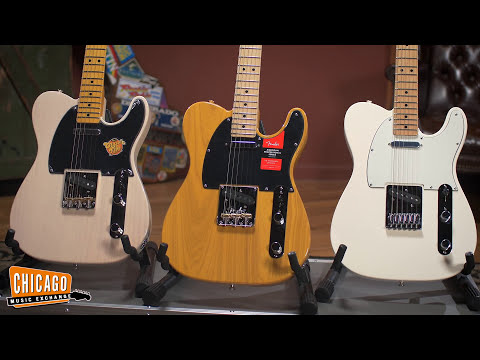 Comparing Fender Electric Guitar Series | CME Gear Demo