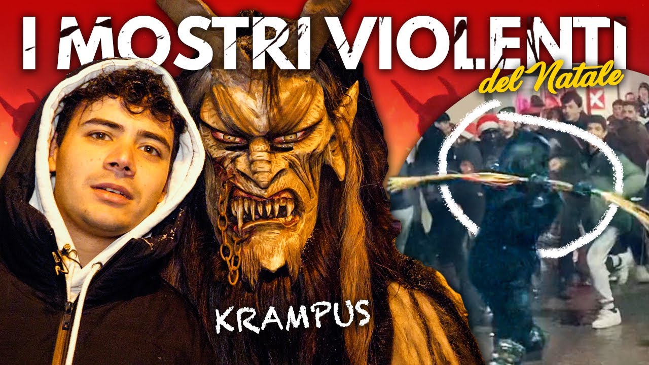 Questi MOSTRI picchiano le persone in MEZZO alla STRADA, ecco perchè... - I KRAMPUS