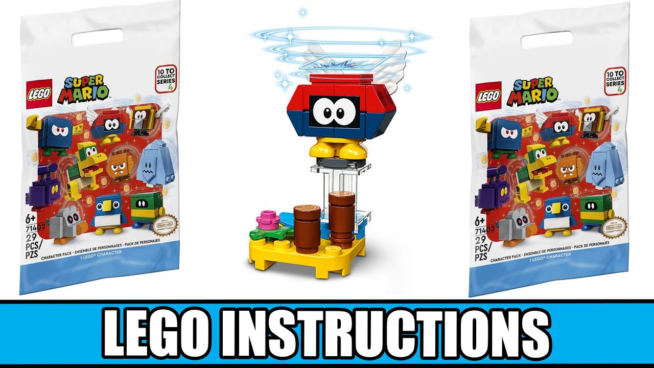 Super Mario - Para-Biddybud LEGO instructions