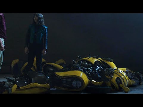 Shatter and Dropkick torture Bumblebee | Bumblebee (2018) | Movie Scene